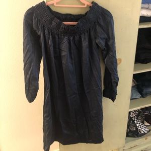 Never been worn Tufi Duek navy blue dress